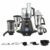 Preethi Zodiac MG-218 mixer grinder, 750 watt, Black/Light Grey, 5 jars – 3 In 1 insta fresh juicer Jar & Master chef food processor Jar, Vega W5 motor with 5yr Warranty & Lifelong Free Service